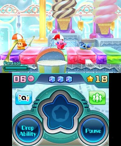Kirby Planet Robobot 3ds - vue 4