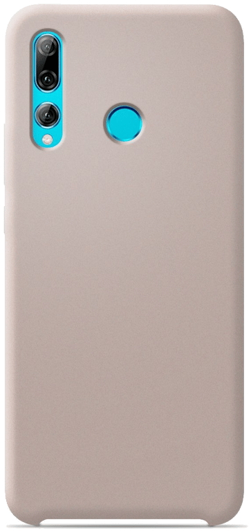 Coque silicone unie compatible Soft Touch Sable rosé Huawei P Smart Plus 2019