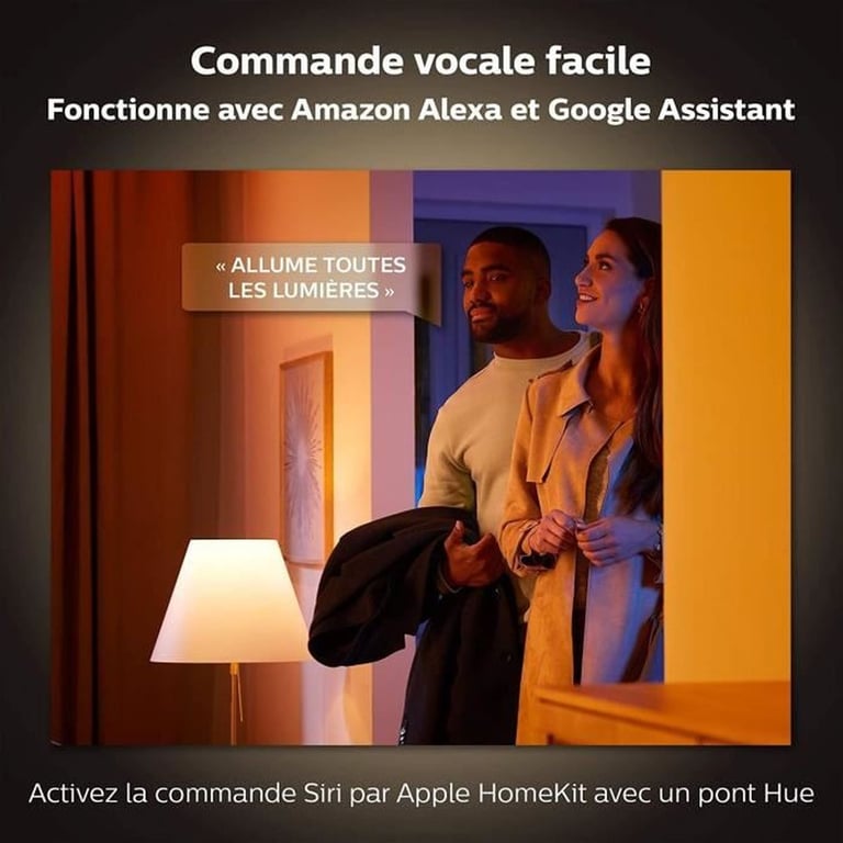 Lampe d'ambiance connectée Hue Bloom Ø12 9 cm - vue 8