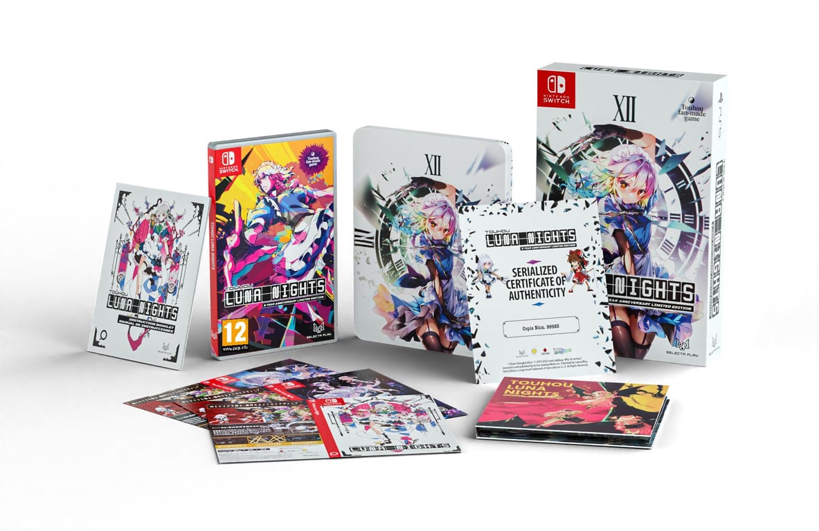 Touhou Luna Nights Anniversary Limited Edition SWITCH Neuf - vue 1