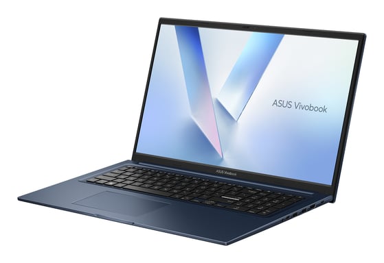 ASUS Vivobook 17 X1704VA-AU762W Intel® U U300 Ordinateur portable 43,9 cm (17.3'') Full HD 8 Go DDR4-SDRAM 512 Go SSD Wi-Fi 6 (802.11ax) Windows 11 Home Bleu