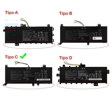 Batería Portátil Asus Vivobook F412Da X412Fj X412Fa X412Ua X512F C21N1818