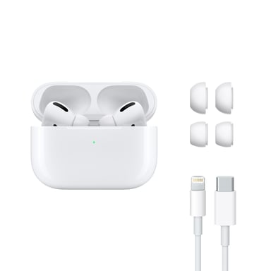 AirPods Pro (2e génération) - Recharge USB-C, Magsafe et sans fil, Blanc