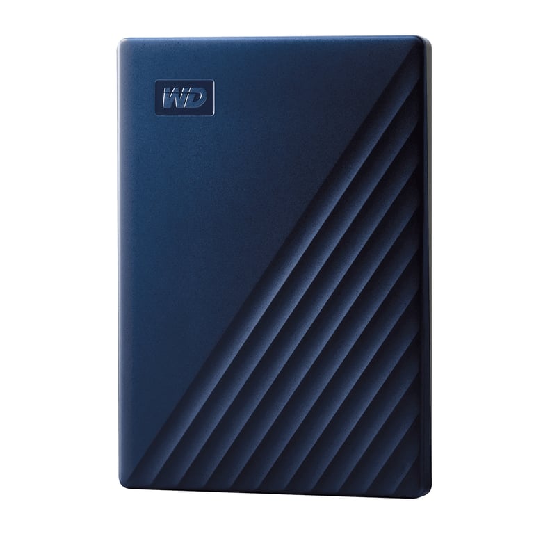 Western Digital My Passport for Mac disque dur externe 2 To USB Type-A / USB Type-C 3.2 Gen 1 (3.1 Gen 1) Bleu - Neuf
