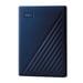 Western Digital My Passport for Mac disque dur externe 2 To USB Type-A / USB Type-C 3.2 Gen 1 (3.1 Gen 1) Bleu