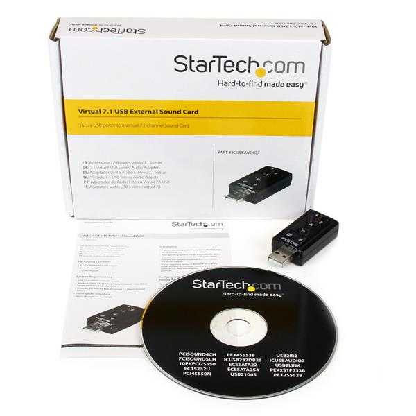 StarTech.com Adaptateur Carte Son USB vers Audio Stéréo avec Contrôle de Volume Externe Neuf - vue 2