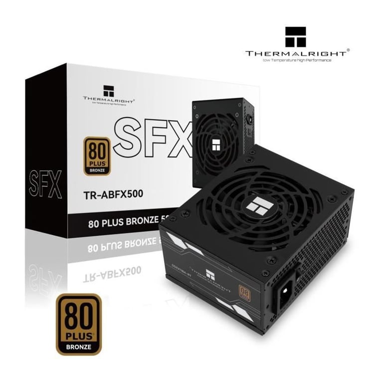 Alimentation PC non modulaire THERMALRIGHT ABFX 500 80+ - vue 2