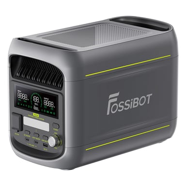 FOSSIBOT F1800 Generatore Elettrico Portatile 1024Wh, Stazione Elettrica Batteria LiFePO4 1800W (Picco 2700W)