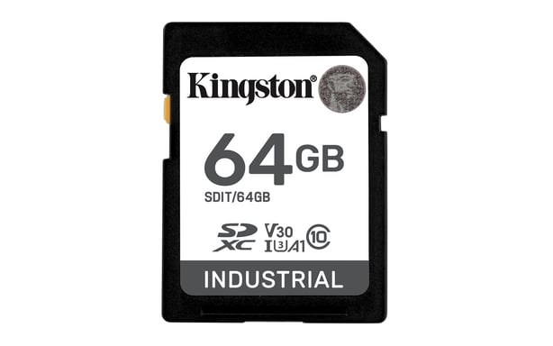 Tecnologia Kingston 64G SDXC industriale pSLC