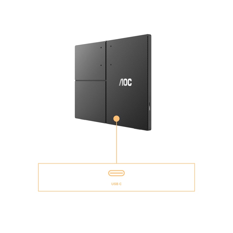 AOC T2 16T3EA écran plat de PC 39 6 cm 15.6 1920 x 1080 pixels Full HD Neuf - vue 3