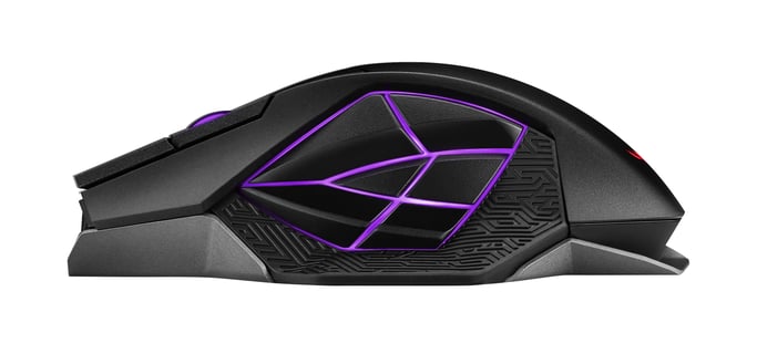 ASUS ROG Spatha X RF Mouse da gioco senza fili per destrorsi + USB Type-A ottico 19000 DPI