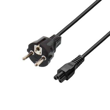 Ewent EC1907 cable de transmisión Negro 1,8 m Enchufe tipo F C5 acoplador