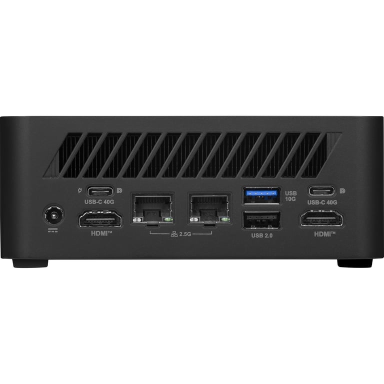 MSI Cubi Z AI 8M R5 8645HS FS W11P Mini PC AMD Ryzen 5 Windows 11 Pro - vue 3