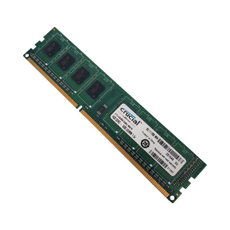4Go RAM DDR3 CT51264BA160BJ.M8FN DIMM PC3 1Rx8 Très bon état