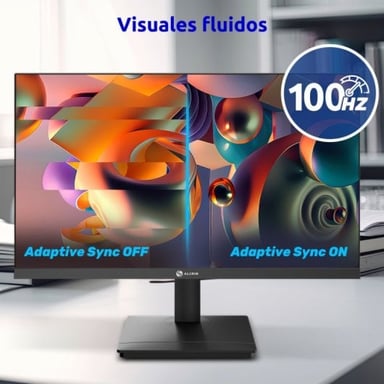 Écran Alurin CoreVision 24'' Full HD IPS 100Hz, réglable, VESA 75x75, 23.8'' LED, design fin
