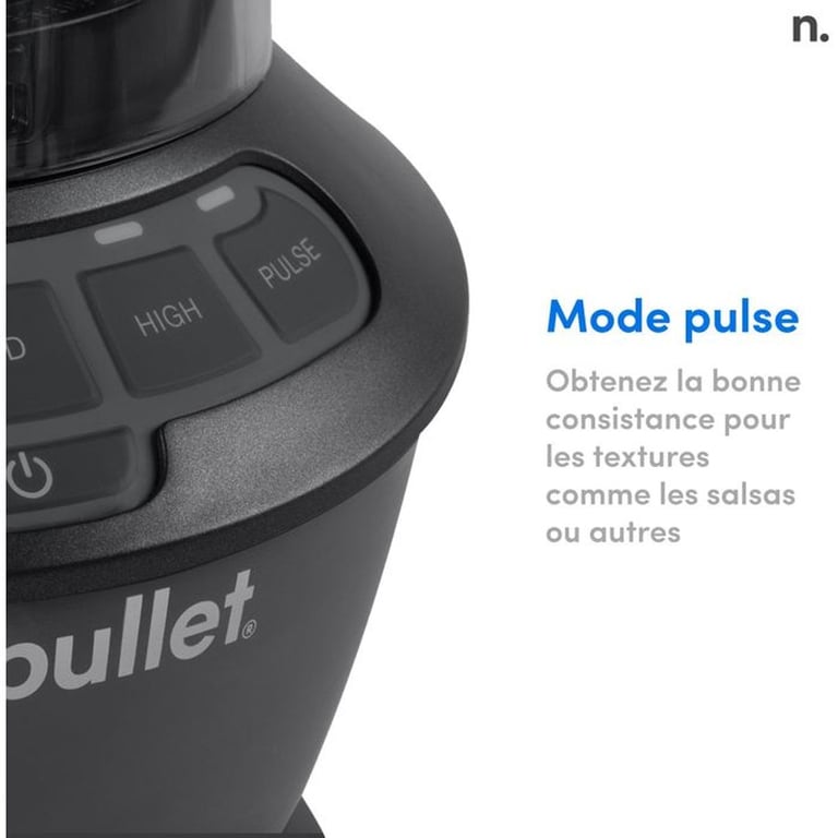Blender NutriBullet NBF500DG – 1200 W, Capacité 1,9 L - vue 8