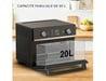 Mini forno Easy Fry AL6058 - Nero