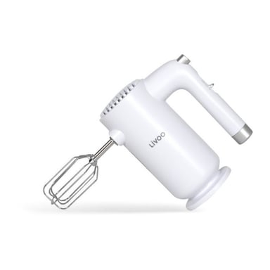 Batteur électrique - LIVOO - 250 W - 5 vitesses et fonction turbo - Blanc