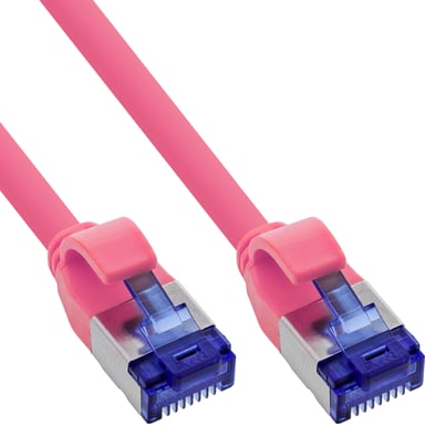 InLine 74903M câble de réseau Magenta 3 m Cat6a S/FTP (S-STP)