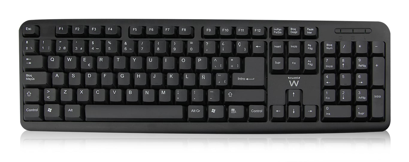 Ewent EW3109 clavier Universel USB QWERTY Espagnole Neuf