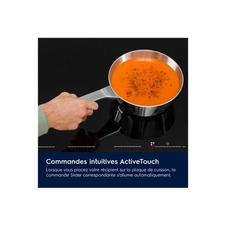Plaque Induction Electrolux DIV6747C – 4 Foyers, 7350W, TotalFlex - vue 6