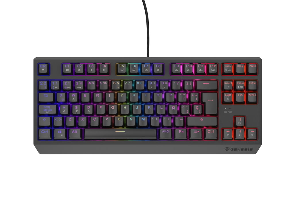 GENESIS Thor 230 TKL clavier Gaming USB QWERTY Espagnole Neuf