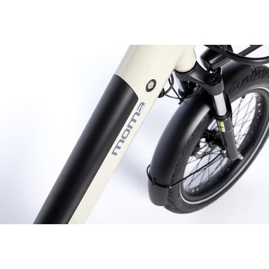 Moma Bikes Cargobike Electrica, E-Compactail, Aluminio, SHIMANO Tourney 7v, Autonomia hasta 100km, Bateria 48V 15Ah