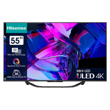 Hisense 55U7KQ Televisor 139,7 cm (55'') 4K Ultra HD Smart TV Wifi Negro 500 cd / m²