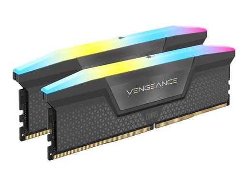 CORSAIR RAM Vengeance RGB - 32 GB (2 x 16 GB Kit) - DDR5 5200 DIMM CL40