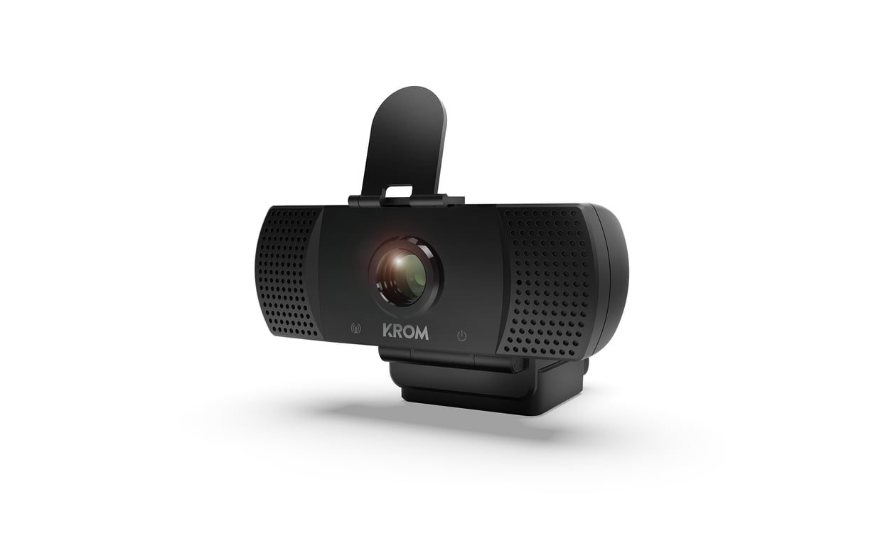 Webcam Krom Kam – 1080p, Microphone Intégré, Trépied Inclus - vue 2