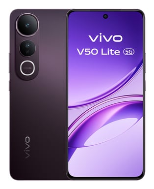 VIVO V50 Lite 5G 17,2 cm (6.77'') SIM doble Android 15 USB Tipo C 12 GB 512 GB 6500 mAh Negro