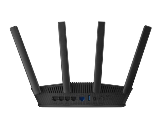 ASUS RT-BE58U V2 router inalámbrico 2.5 Gigabit Ethernet Doble banda (2,4 GHz / 5 GHz) Negro