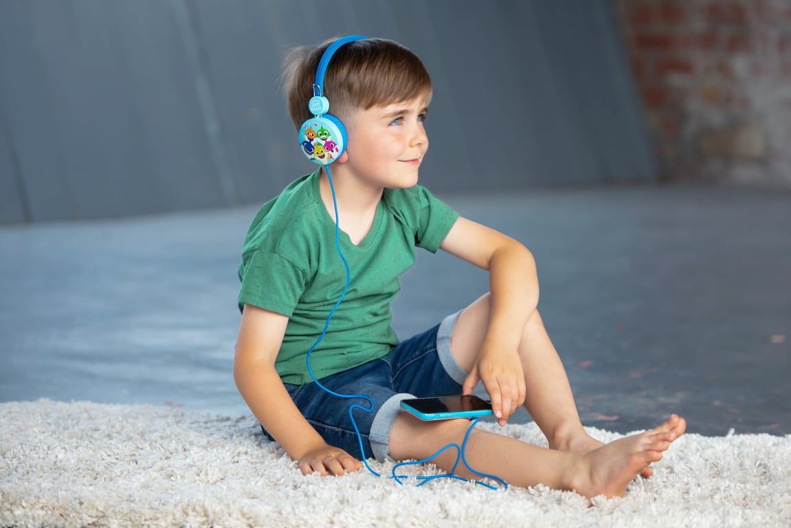 OTL Technologies Baby Shark Écouteurs Avec fil Arceau Musique Neuf - vue 2