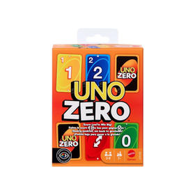 Games UNO Zero Jeu de cartes Dépouillement Neuf