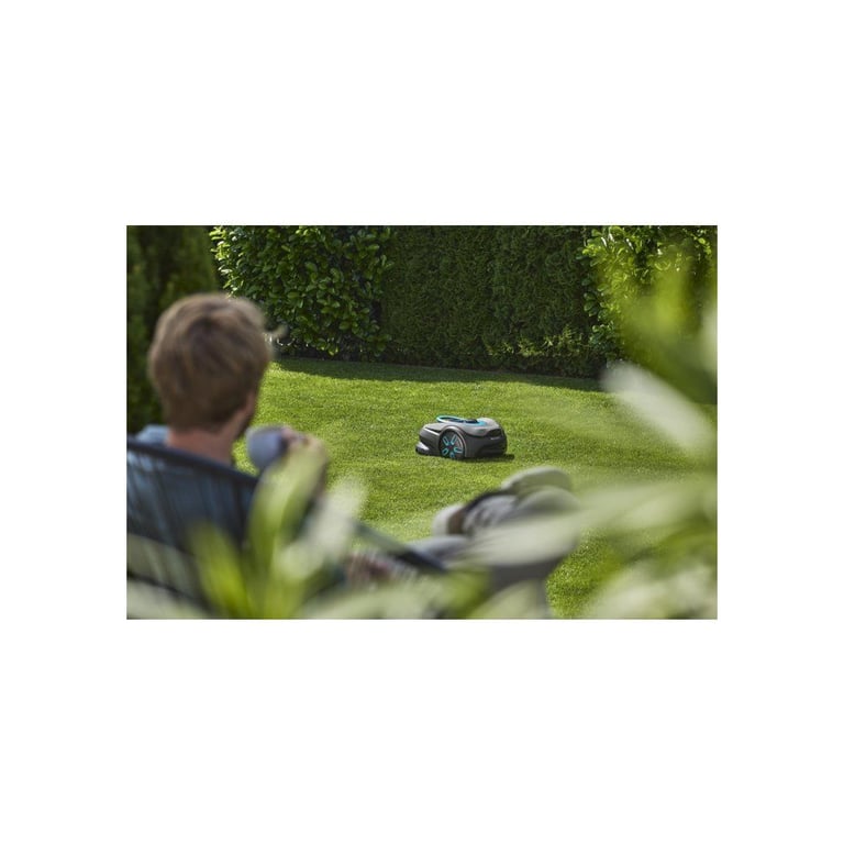 Robot Tondeuse GARDENA SILENO Sense 600 – 18V 4Ah, 600 m², Connectivité Sans Fil - vue 6