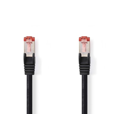 Nedis CCGL85221BK150 câble de réseau Noir 15 m Cat6 S/FTP (S-STP) - Neuf