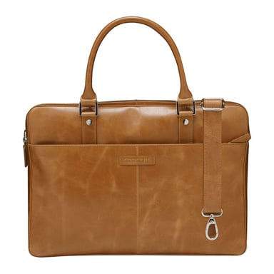 DBRAMANTE1928 Mochila para portátil de 16>> Colección Rosenborg 2ª Generación Marrón claro