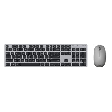 ASUS W5000 clavier Souris incluse Bureau RF sans fil AZERTY Français Noir, Gris