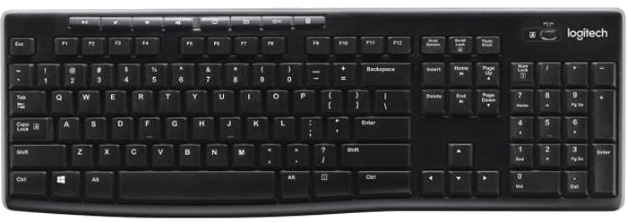 LOGITECH - Clavier sans fil K270 - Azerty - PC / Mac - Noir