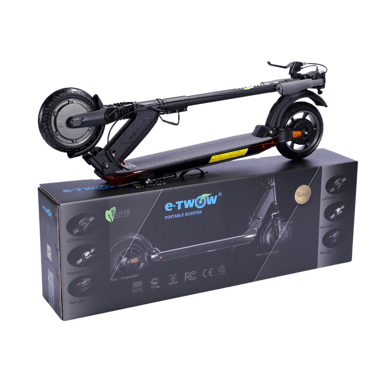 E-TWOW Scooter elettrico GT SL 48V/ 7.8ah Nero