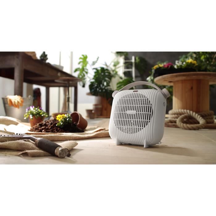 Chauffage Soufflant Delonghi HFS30C24.DG – 2400W, 2 niveaux de chauffe, IP21 - vue 7