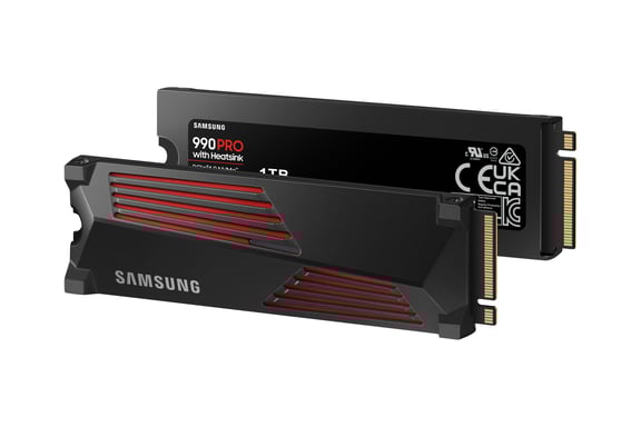 Samsung 990 PRO 1 TB M.2 PCI Express 4.0 NVMe V-NAND MLC