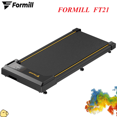 Cinta de correr plegable Formill FT21 para uso doméstico, motor de 2,25 HP, velocidad de 6 km/h, capacidad de 100 kg