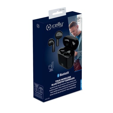 Celly Mini1 Auriculares Inalámbrico Dentro de oído Llamadas/Música USB Tipo C Bluetooth Negro