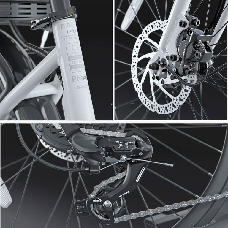 Vélo Électrique Pliant Legend Siena – Moteur 250 W, Batterie 13 Ah - vue 3