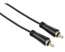 Hama 1.5m RCA m/m câble audio 1,5 m Noir