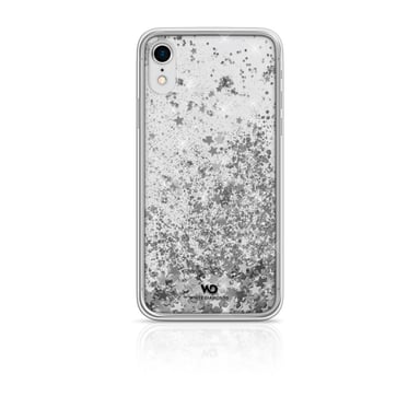 Coque de protection ''Sparkle'' pour iPhone XR, étoiles, gris