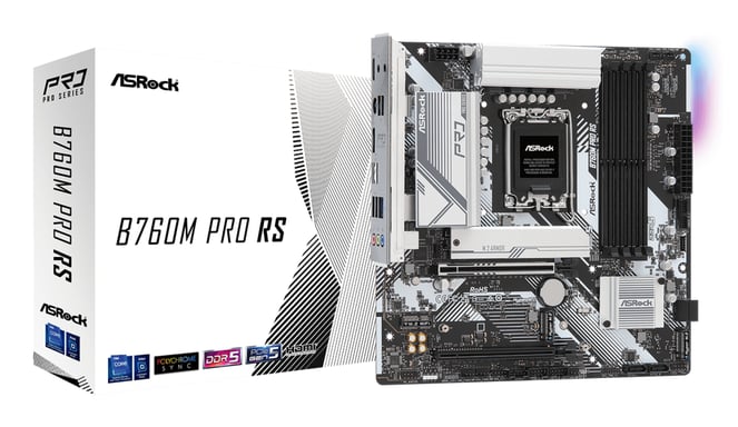 Asrock B760M Pro RS Intel B760 LGA 1700 micro ATX