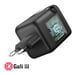 Chargeur Smartphone et Tablette 70W GaN III USB-C avec Câble Rétractable Compact Noir