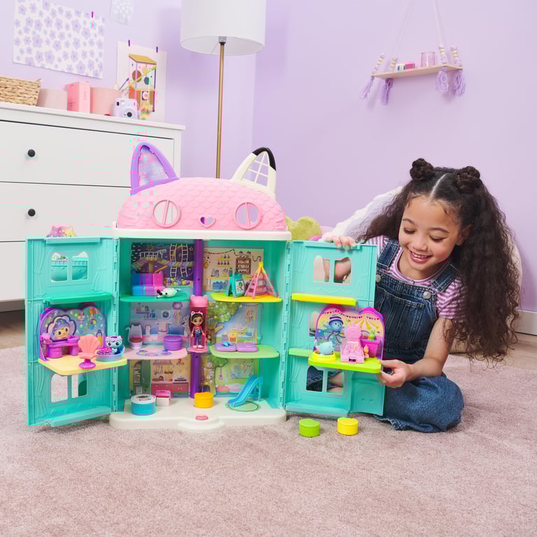Gabby's Dollhouse Playset Deluxe Le Carnaval Gabby Et La Maison Magique - Neuf